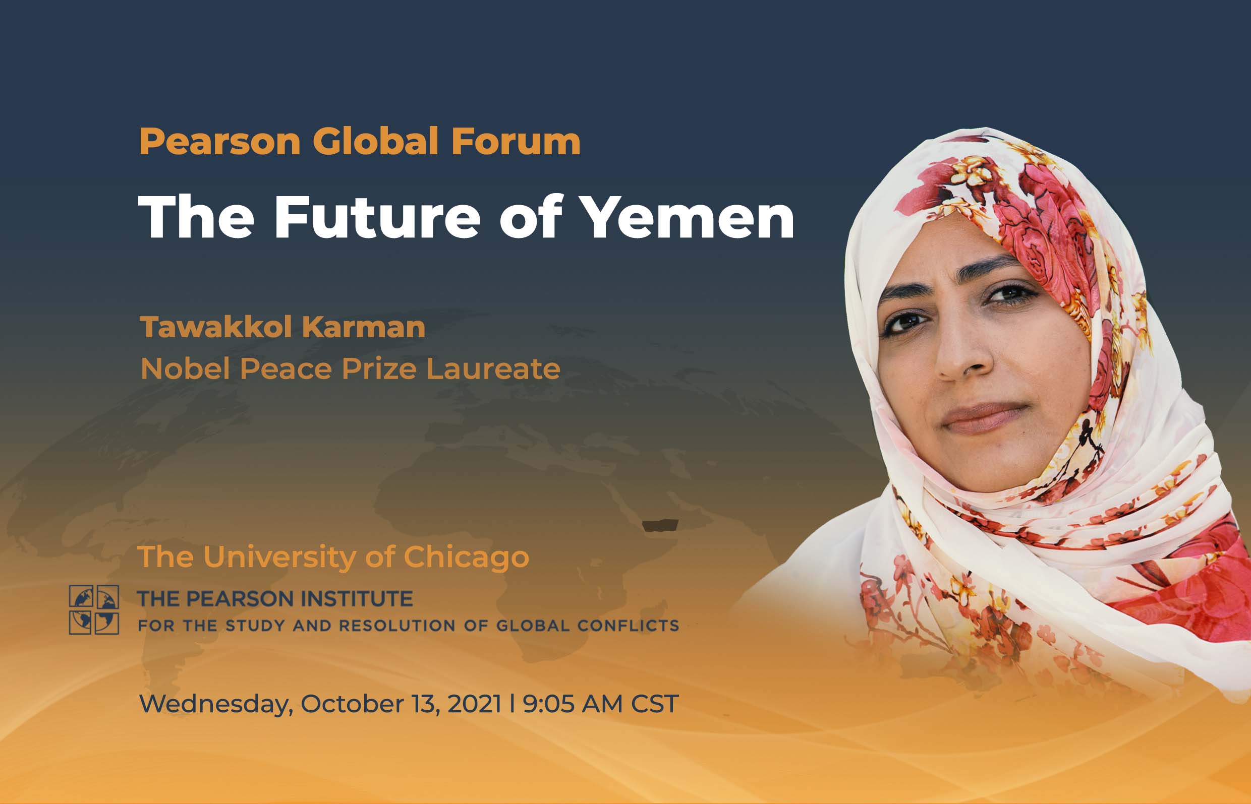 Tavakkol Karman, 2021 Pearson Global Forum’da Yemen’le İlgili Açılış Konuşması Yaptı